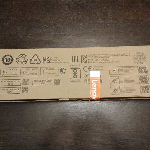 BRAND NEW IN BOX Lenovo Essential Wireless Keyboard and Mouse Combo Black - Picture 2 of 2